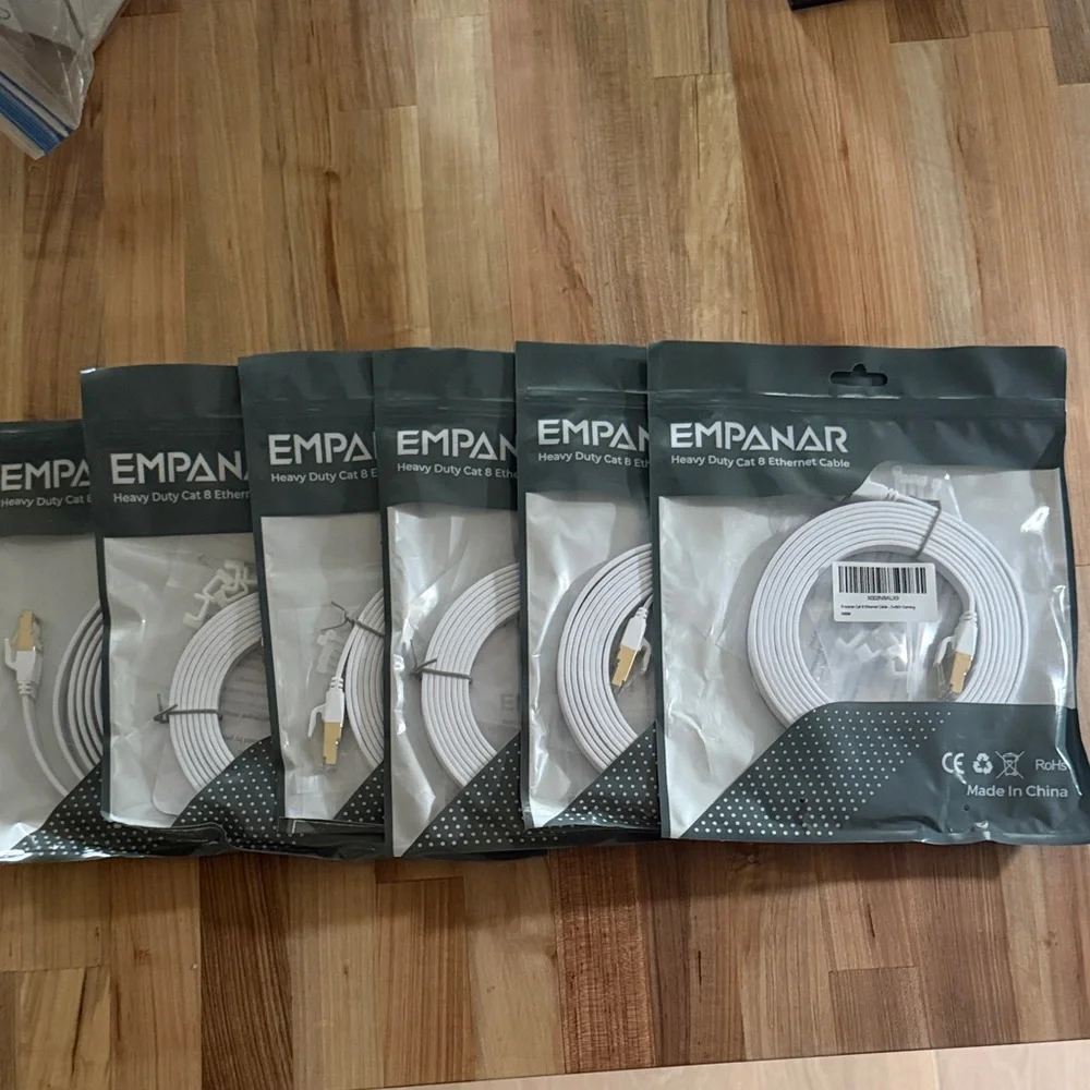 Heavy Duty Cat 8 Ethernet Cable - 10ft - switch gaming and other uses